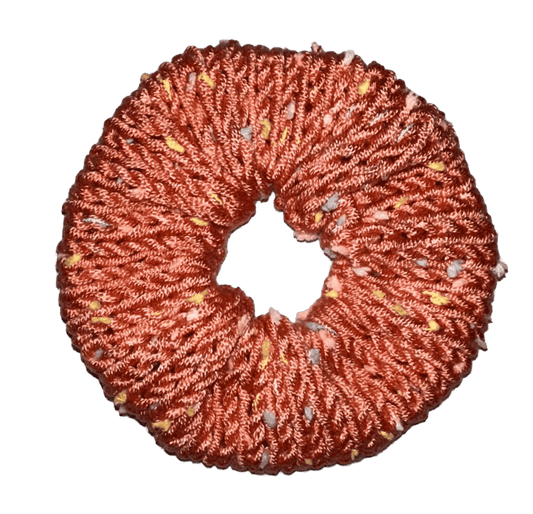 Birthday Cake Crochet Scrunchie Set