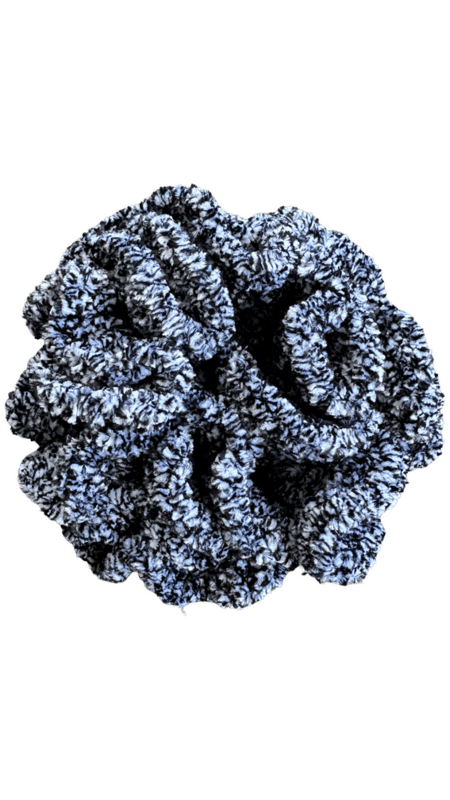 Cloud Marble Scrunchie