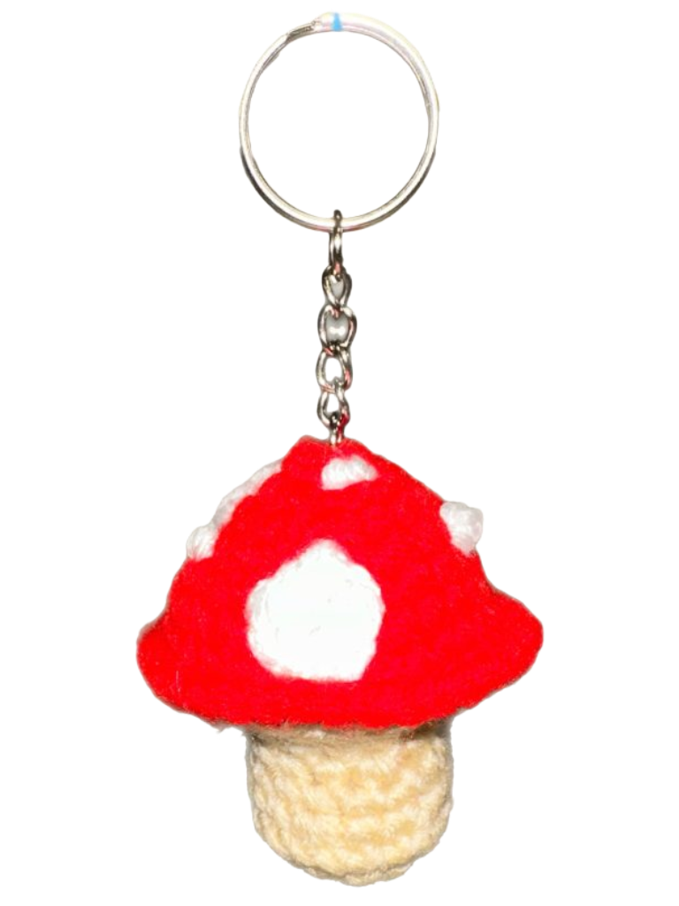 Mushroom Keychain