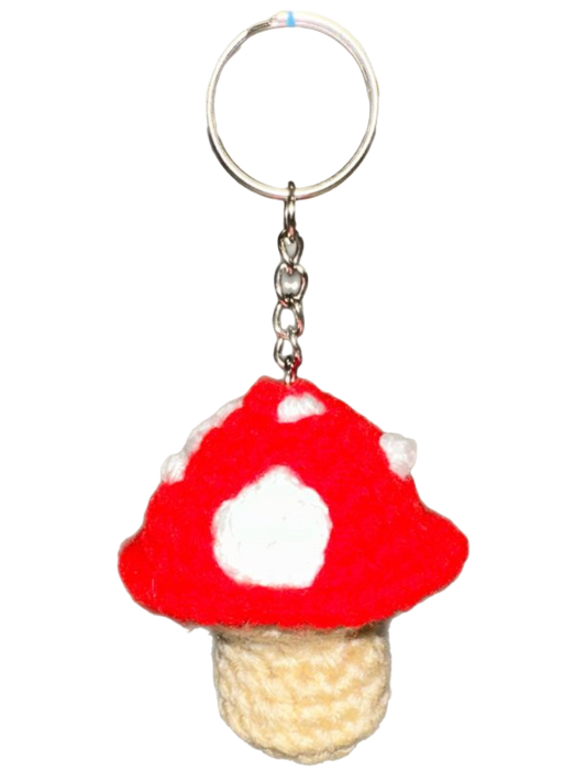 Mushroom Keychain